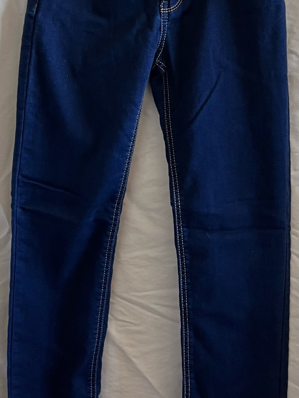 Jordache Navy Blue Kids Jeans with Contrast Stitching